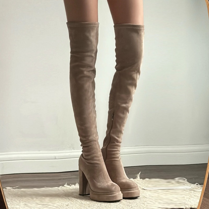 Knee High Boots Women - Bottes cuissardes sexy pour femme, style