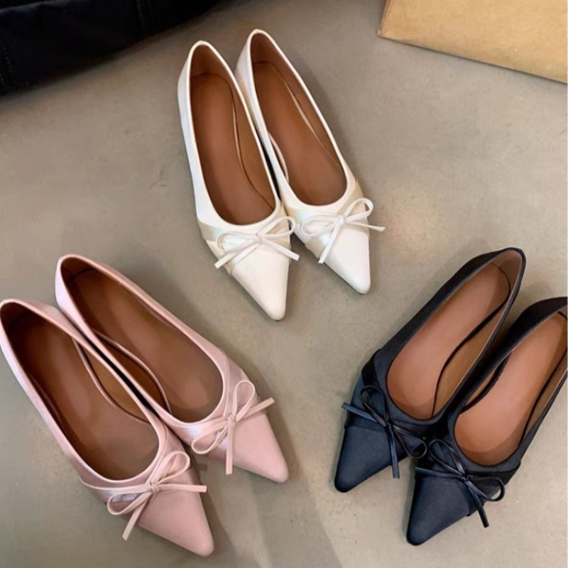 Mule Slip On - Nouvelles sandales plates décontractées en mousseline