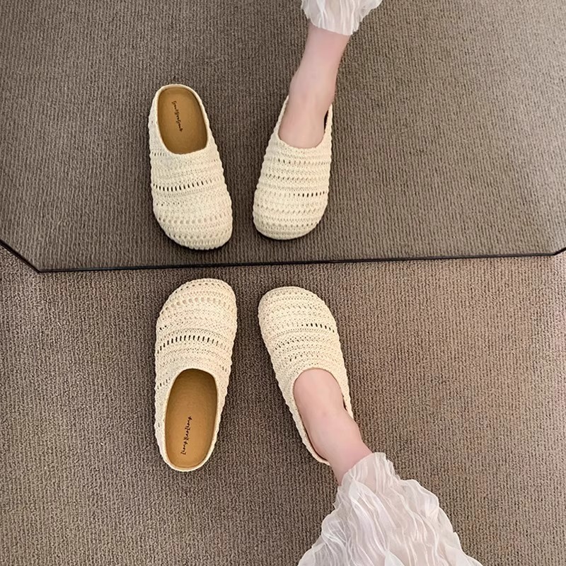 Mules en raphia tressé pour fe - Mule Slip On avis et prix