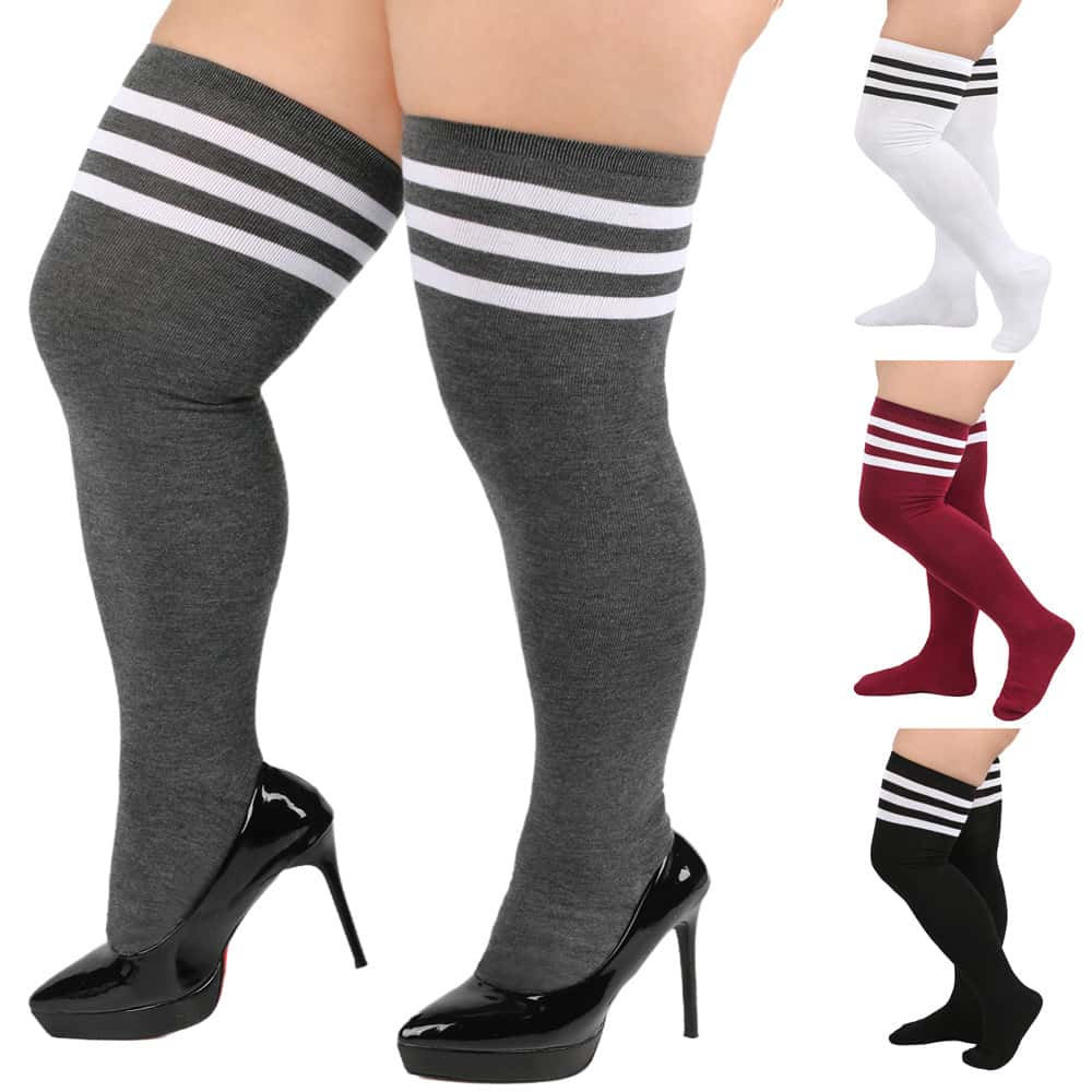 Grandes basse-mollets rayées n - Women Shoes Xxl avis et prix